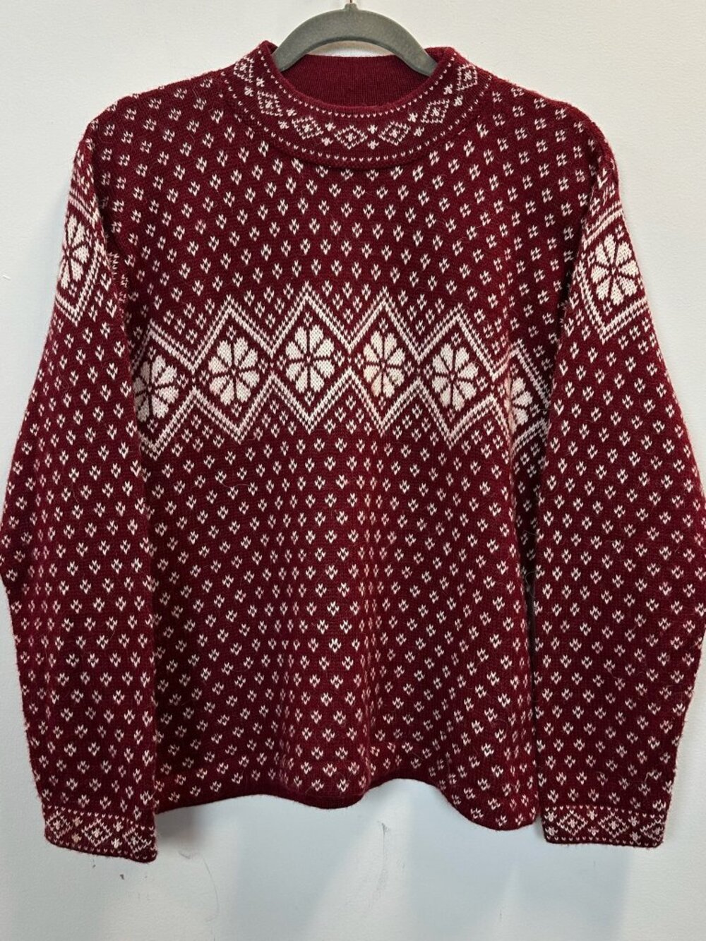 Vintage Alpaca Imports Nordic Knit Sweater Medium